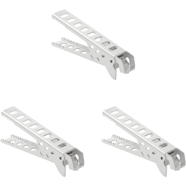 Bærbar Aluminium Anti-Skold Klip Køkkenudstyr Sæt - 3 stk.