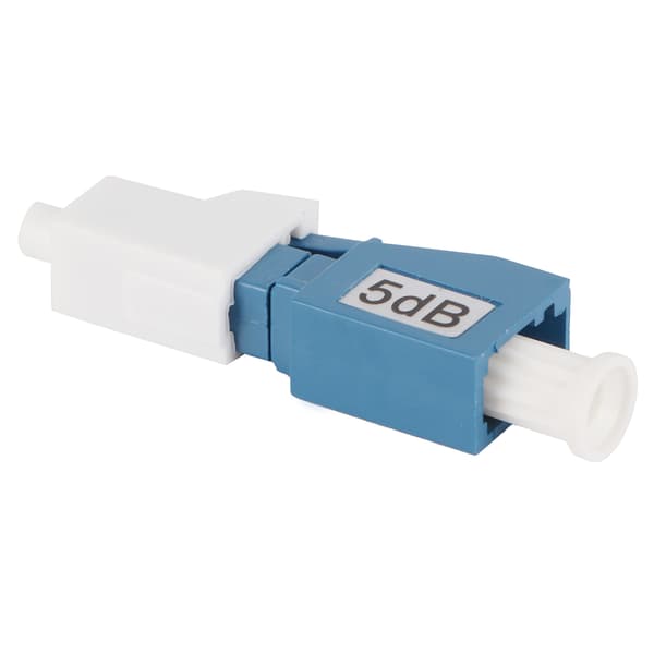 LC UPC5DB Optisk Fiber Dæmper Stik SingleMode Han Hun Adapter Høj Returtab