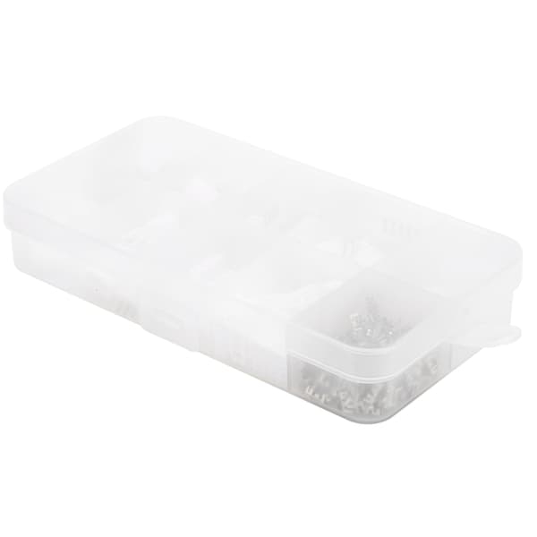 150 stk. Docking Terminal Connector Elektronisk Bare Terminal Hus Kombination 2,54 mm JST Hvid