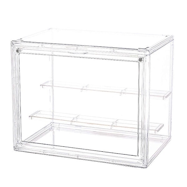 Displayställ Transparent Stegmodell Förvaringslåda 27x18x22CM