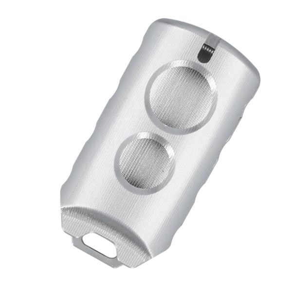 Nøglebeskyttende etui nøglering cover CNC aluminiumlegering passer til Yamaha NVX 125/155 XMAX 250 Aerox 155Grå