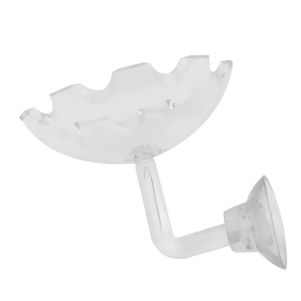 Akvarium Fisketank Rejer Fodring Madskål Bakke Med Foderrør 400mm