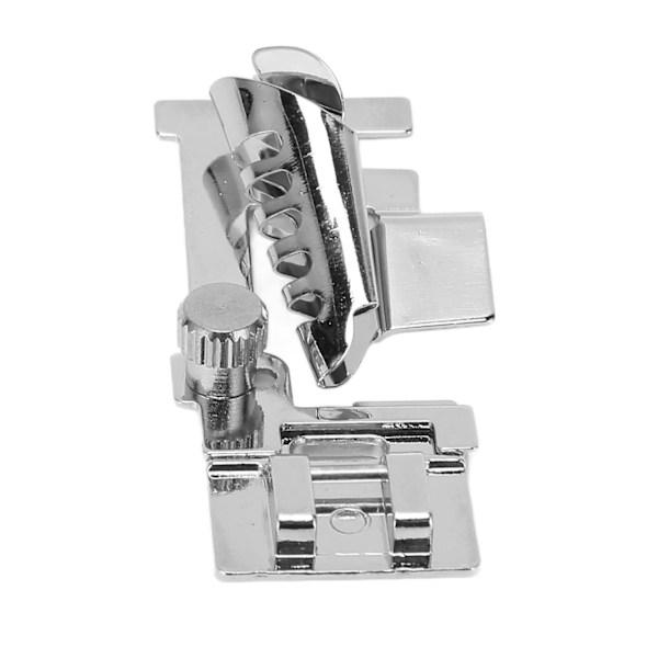 Snap On Bias Tape Fod Justerbar Q235 stål lavt skaft Bias Binder trykfod til tynde stoffer