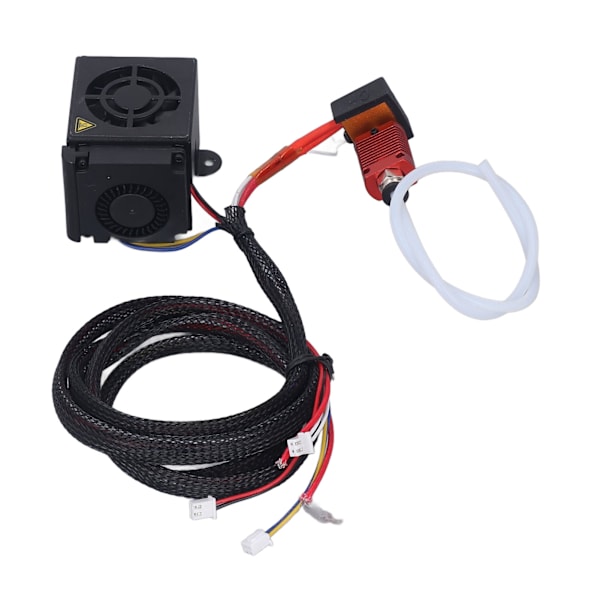 3D-skriver Hotend oppgraderingssett Langdistanse Hot End Dyse Varmeblokk og Rørsett for Ender 3