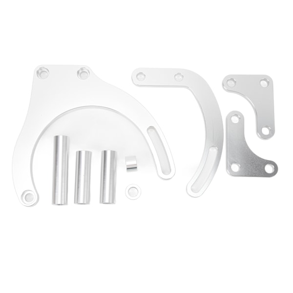 Robust og pålitelig servostyringspumpefestebrakettsett - erstatning for Chevy Big Block-motorer BBC Silver