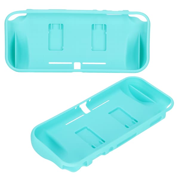 SND‑434 Skyddsfodral för Switch Lite Inbyggda 2 Spelkortsplatser Bärbart Halvpackat Skyddsfodral Turkos
