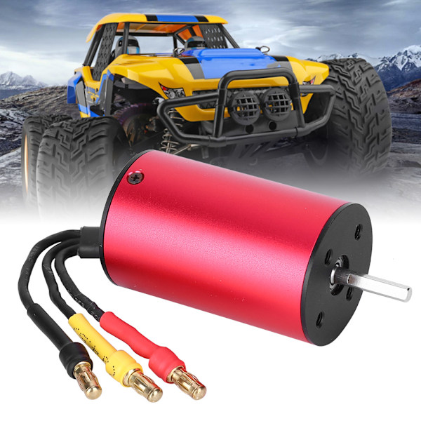 259W 4-polet børsteløs motor S2845 for 1/12 1/18 RC-bilbåter reservedeler KV3100