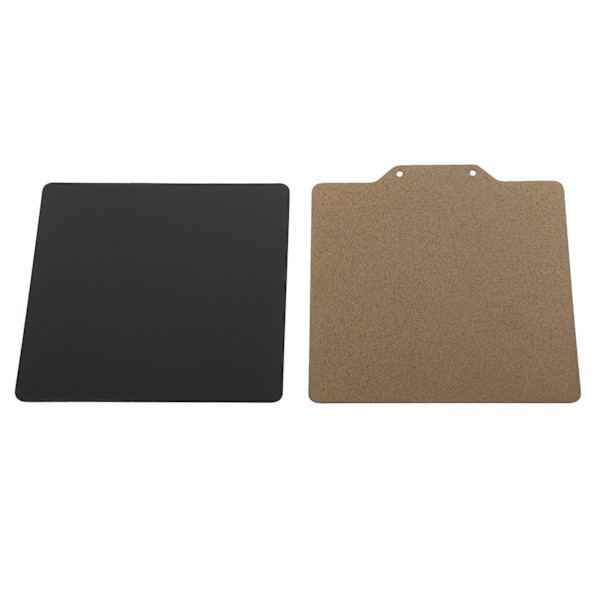 Fjederstål byggeplade magnetisk 120x120mm 2-sidet PEI pulverlakeret til Voron 3D-printer tilbehør