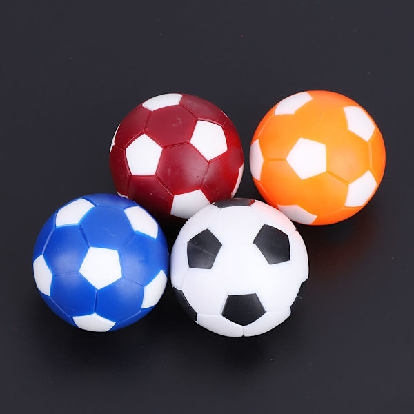 8 STK Mini Farverig Bordfodbold Fodbold Udskiftningsbolde Bordpladespillebold 36 mm