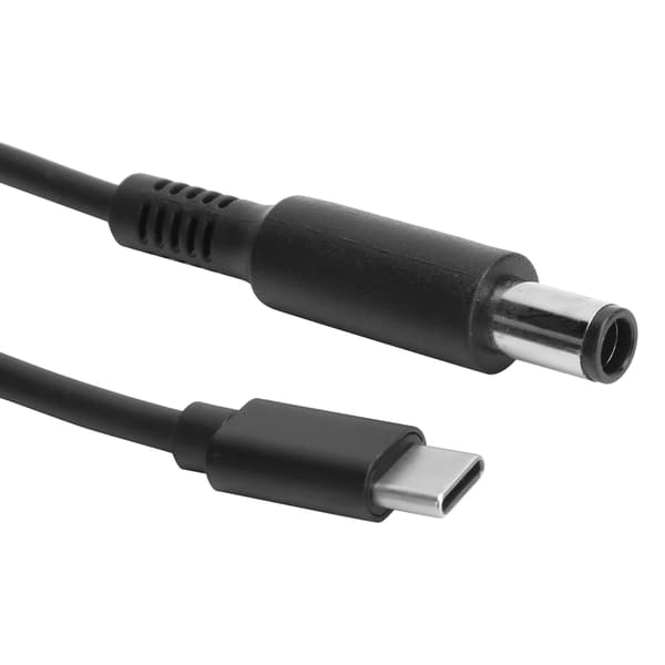 Type-C til DC7.4x5.0MM Han Hurtigopladningskabel Computer Strømadapter Opladningskabel til DELL