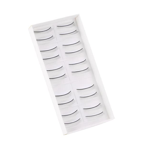 10 par øve-øyevipper falske vipper for vippeextensions, poding, trening, øyesminke
