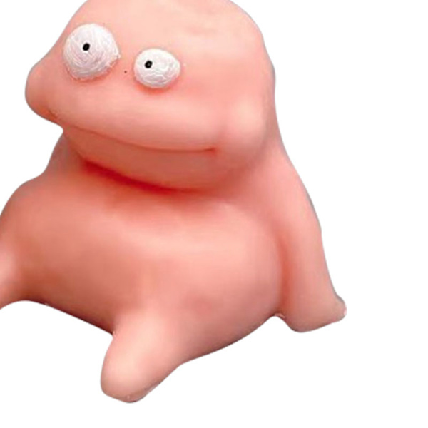 Lermän formad ljus Cartoon doftande ljus Roliga fula söta ljus Souvenirer Tjock rosa