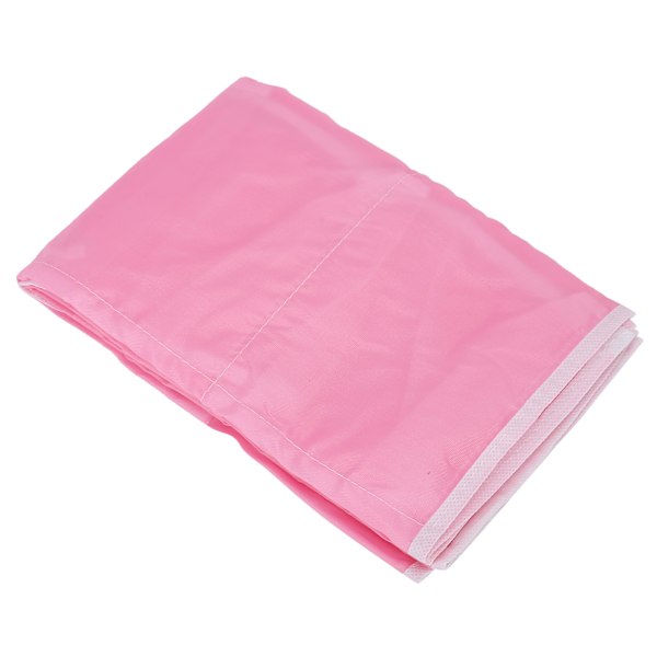 Vægskab hængende arrangører over døren Opbevaringspose Polyester hængende hylder Lomme til soveværelse StuePink