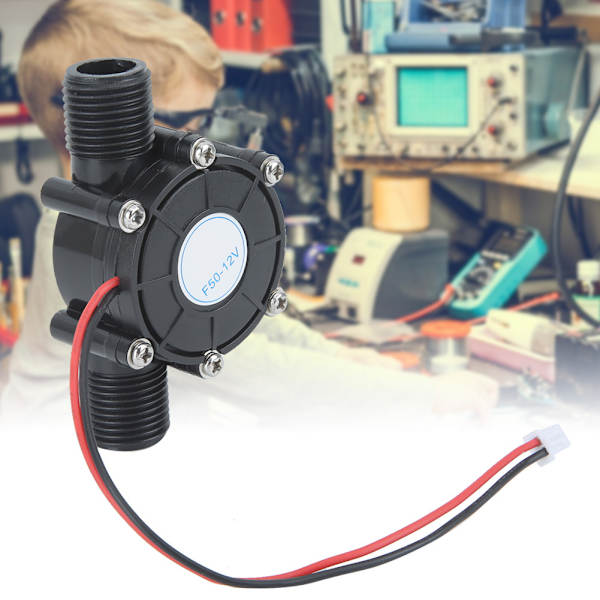 12V 10W Sort DC Elektrisk Mikro Hydroelektrisk Hydro Vandgenerator Tilbehør
