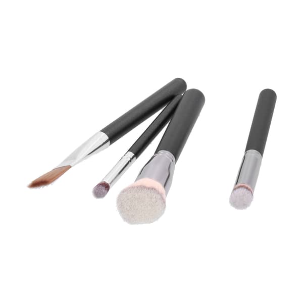 4 STK Makeup Børstesæt Bløde Børstehår Kosmetiske Børster til Foundation Concealer Blush Pudder