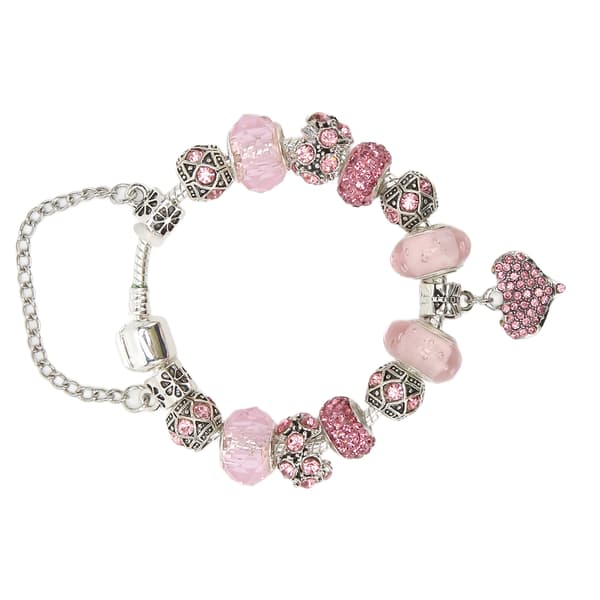 Dameperlearmbånd Jenter Damer DIY Valentinsdagsgave Kvinnelig tilbehør 17cm