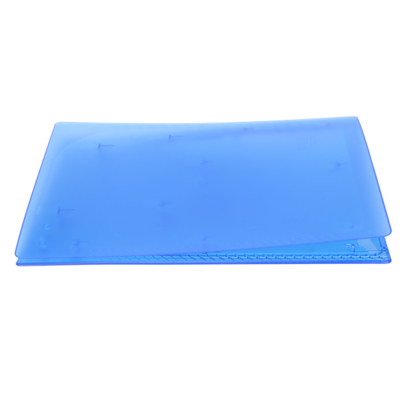 Deksel for spillkonsoll Ripesikkert støvtett beskyttende matt erstatningsskallpanel for PS5 Transparent Blue