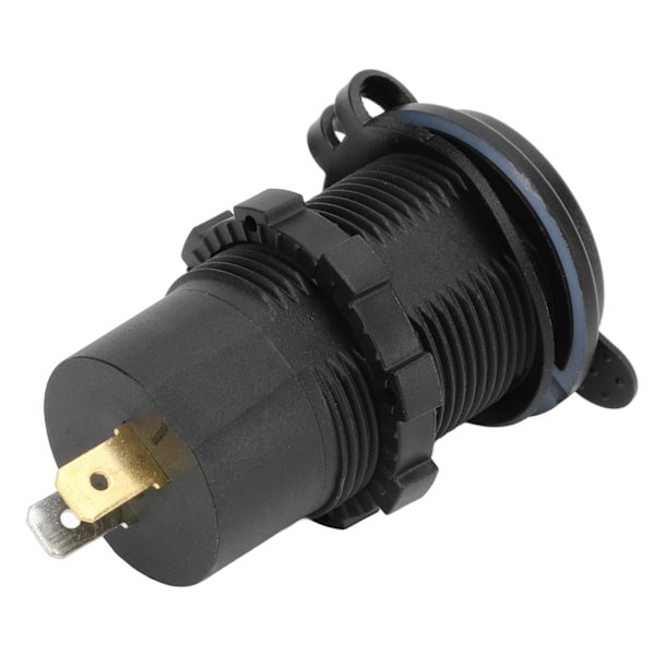 Bil USB-portlader QC4.0 PD-grænseflade Hurtigopladning 12-24V 60W med blå terminal til RV-både Motorcykler Oplader med 20cm/7.9in kabel