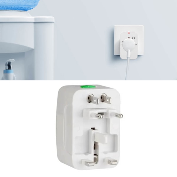 Universell nätadapter bärbar multifunktionell reseadapter för telefonkamera