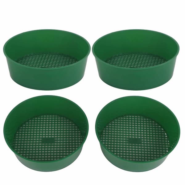 4 stk. Plastik Have Mesh Havearbejde Si Succulent Planter Sand Sten Filter Værktøj