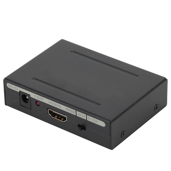 HDMI-äänenpoistolaite HDMI-HDMI SPDIF optiseen RCA L/R -ääniliittimeen sovitin 100-240 V EU-pistoke