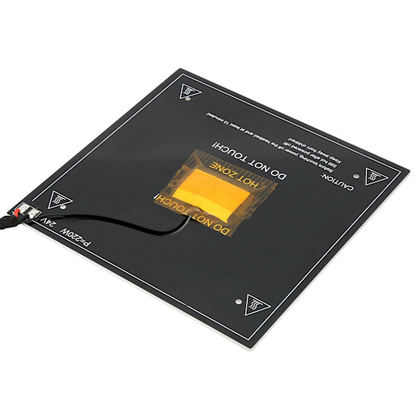 Skriveroppvarmingsseng for Creality 3D Ender-3 Industrielt tilbehør med oppvarmet puteplate