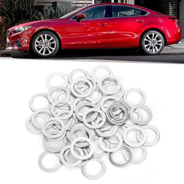 50st Oljeavtappningsplugg Brickor Tätningar Packningar Ringar 9956‑41‑400 Passar Mazda CX‑5 MX‑5