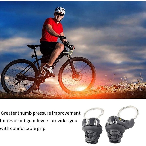 Cykel Växelset 3x6 18 Växlar Twist Cyklar Twist Batteri Strömbrytare Ersättningskit 2st, Twist Cykel Twist Växel