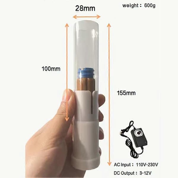 Electric Felting Needle Machine - Adjustable Speed, for Wool DIY Crafts, Studio Use White White AU