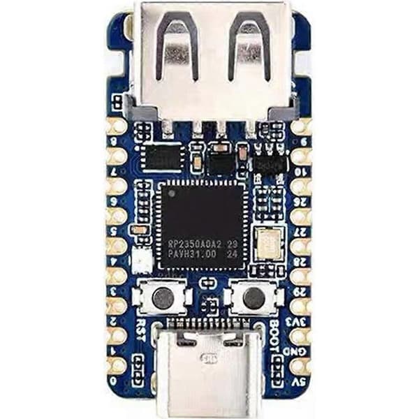 RP2350-USB-A minikehityskortti 2 Mt:n flash-muistilla