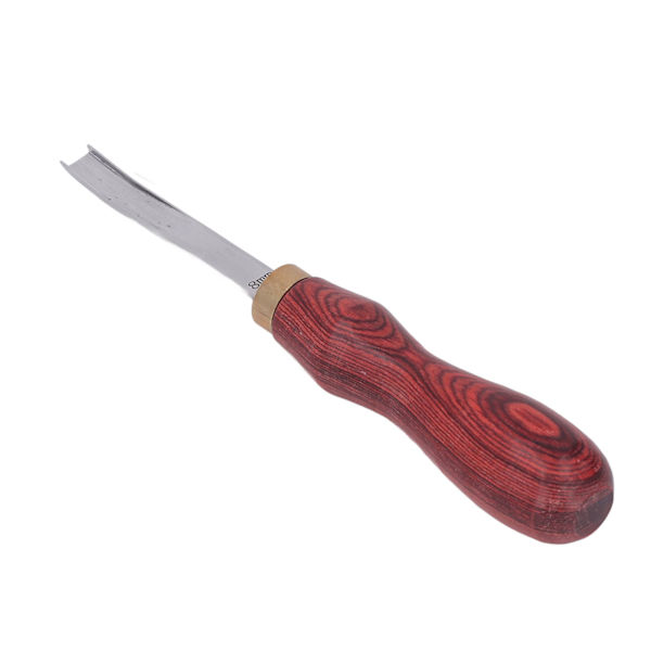 Nahkaviiste 8mm puukahva kannettava kevyt DIY nahkareunan viiste viiste nahkatyökalut