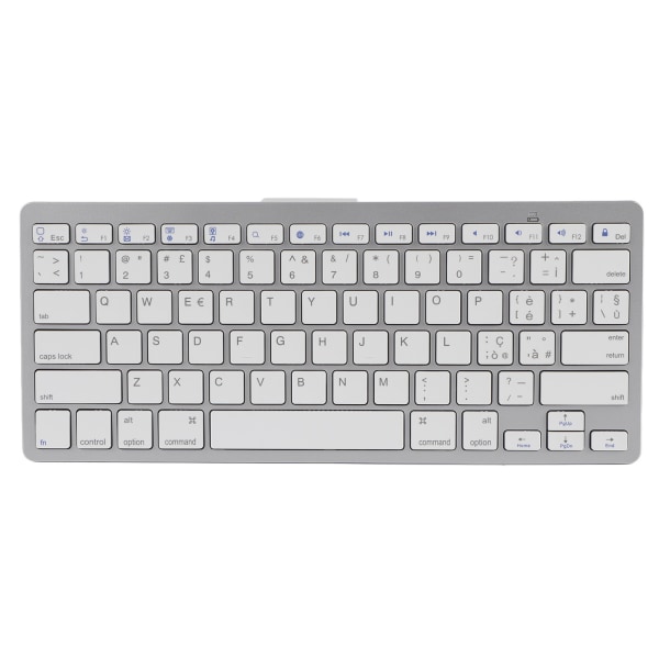 Trådlöst tangentbord Mini 78 tangenter Ultratunna bärbara vita datortangentbord för Android för OS X för IOS för WindowsItalian
