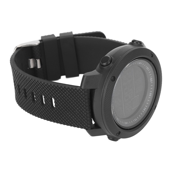 Utomhus LCD- watch Multifunktion Vattentät Sport Digital Watch för fritid Löpning Cykling Bergsbestigning Svart