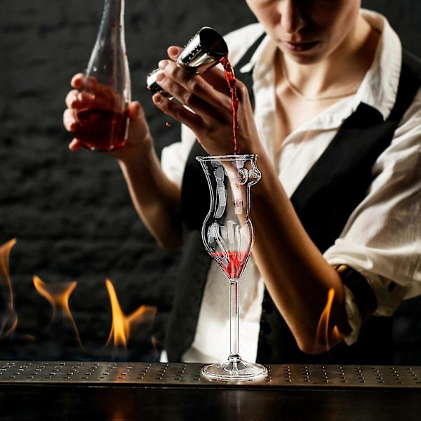 Kreativ Personlighet Dam Kropp Cocktailglas Zekai