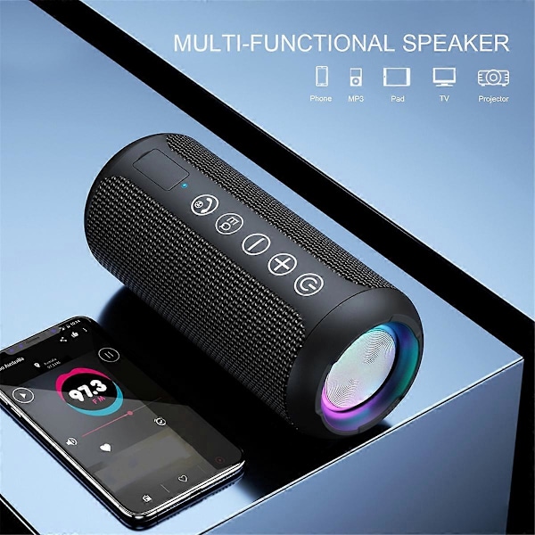 X10 Bærbar Bluetooth Højttaler Trådløs Bas Subwoofer B