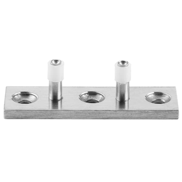 Hjem 304 rustfrit stål gulv rulle guide hardware beslag til skydedør