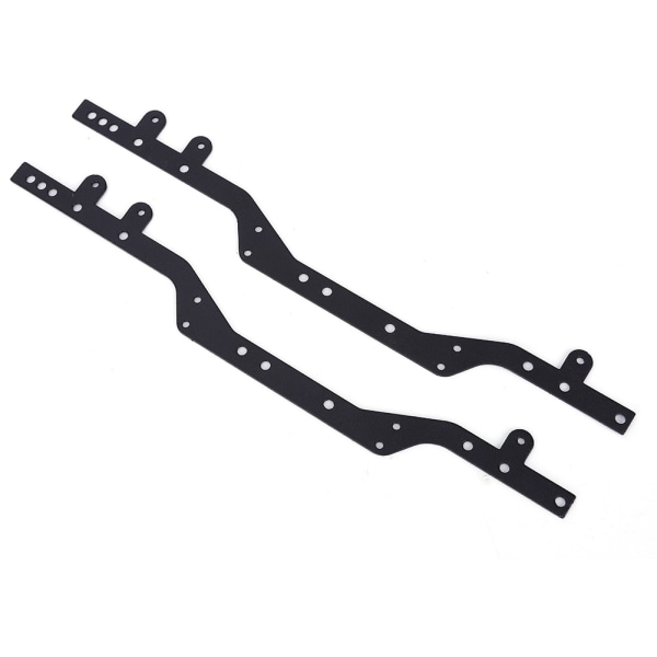 2kpl RC-auton metallirunkopalkkien vaihtotarvike WPL C34 C34K C34KM 1/16 Blackblack