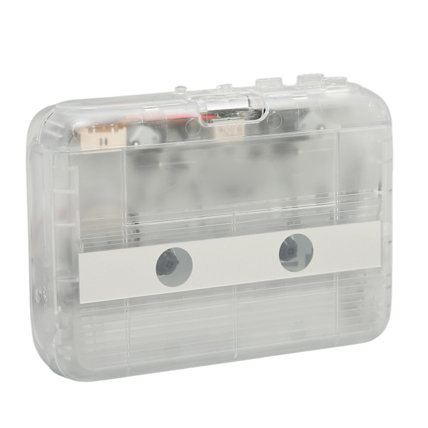 Kassette til MP3 Converter Multifunktion Auto Reverse Transparent Retro bærbar båndafspiller til bærbar pc