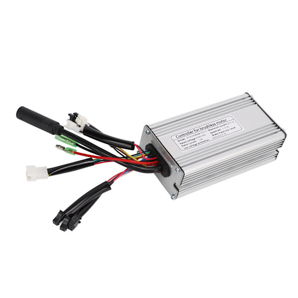 36/48V KT‑25A Elektrisk sykkel firkantbølgekontroller Sykkel 9mos SM-kontroller med lyslinje