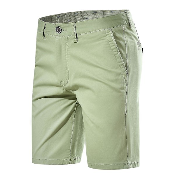 Khaki miesten chino-shortsit 30 vihreä