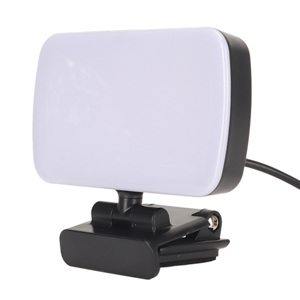 Webcam-lys USB 3 lysfarver 10 dæmpningstilstande Fleksibel roterbar mini videolys til bærbar computermødeuddannelse