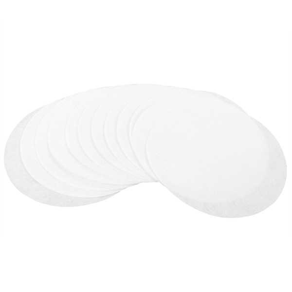 Filtpladebeskyttelsespude Anti-friktionsopbevaringsseparator Isolationsmåtte Madplade Porcelænsdeler (Hvid 48STK)