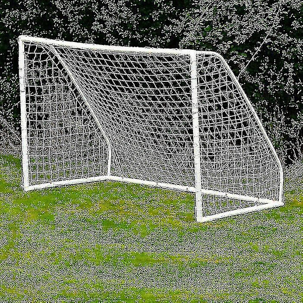Jalkapalloverkko jalkapallomaalin tolppaan - Junior Sports Training (3 kokoa) 1,8m x 1,2m x 0,3m x 1m Cool White