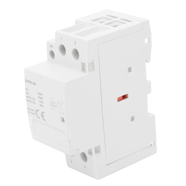 Modulær kontaktor plast bærbar elektronisk komponentmodul 50Hz 2P GYHC-63 2NO