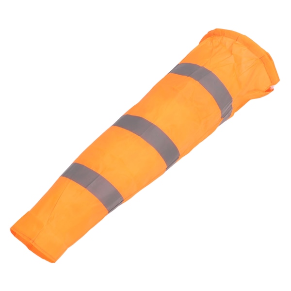 Vindstrumpa Vindriktningsmätning Strumpa Väska Orange Polyester 80cm för Utomhus Flygplats Reflekterande