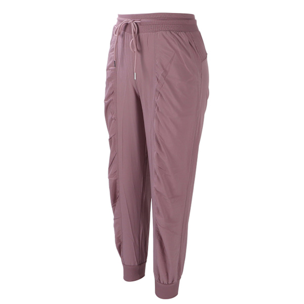 Jogger-housut Löysät Hengittävät nilkkareunaiset Vapaa-ajan kuntohousut Taskuilla ( Harmaa Violetti ) XL