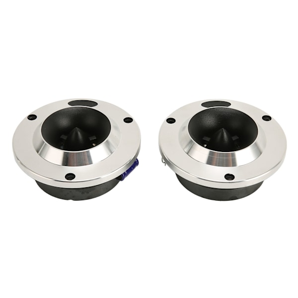 Car Tweeters 150W HiFi Stereo Full Treble Powerful Bass Door Speaker for Vehicle Truck Stereo System Silver 2pcs