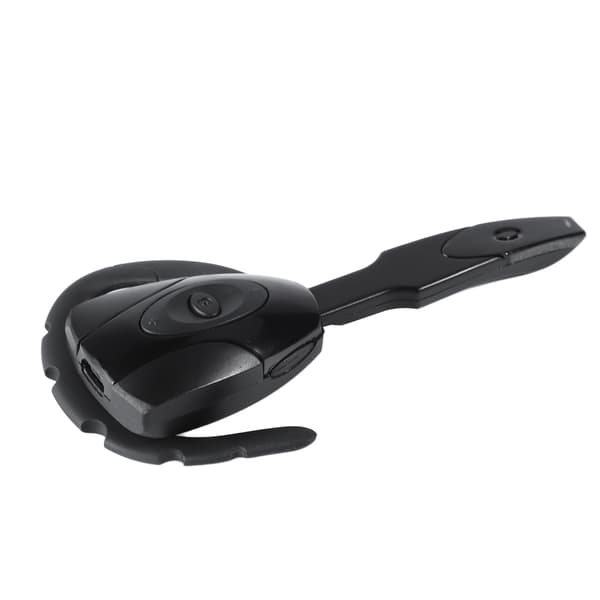 Bluetooth-ørepropp Enkeltøre Unik Form Komfortabel Bruk Svart Oppladbart Trådløst Headset
