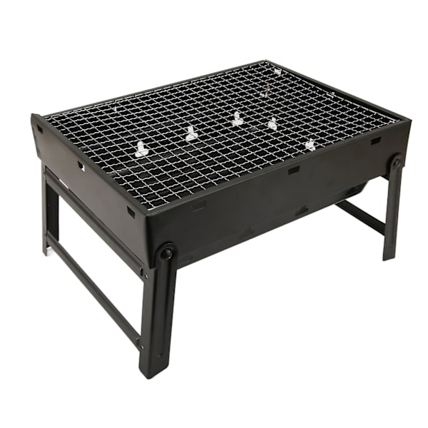 Sammenklappelig grill i høj temperatur, der er modstandsdygtig over for udendørs grillkulsovn til camping i lille størrelse