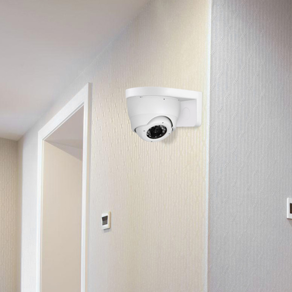 Universal CCTV ABS Plast Kupolkamera Väggmonteringsfäste Stativ Vit